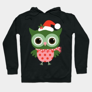 Christmas Owl Hoodie